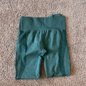 Green Contour Leggings High Waist Seamless